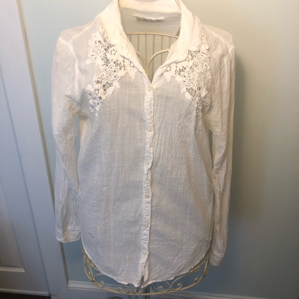 Abercrombie & Fitch Long Sleeve Button Down Shirt